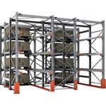 Стеллажи глубинные