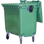 Мусорный контейнер п/э 770л. зелёный