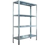 Стеллажи со сплошными полками