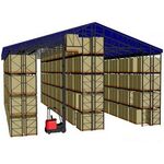 Быстровозводимые самонесущие склады