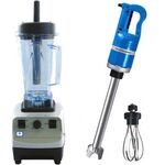 Профессиональные блендеры, стационарные, погружные.