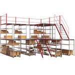 Мезонинные стеллажи