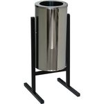 Урна опрокидывающаяся СЛ2-250Н (хром)