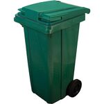 Мусорный контейнер MKТ 120 литров зеленый