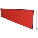 Ценникодержатель DBR39 TP9 красный 39х1250