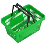 Корзина покупательская пластиковая SBP20-GN