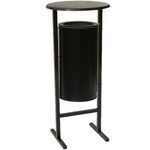 Урна металлическая СЛ-300 (черная)