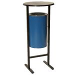 Урна металлическая СЛ-300 (синяя)