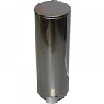 Урна с педалью 40 л хром