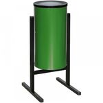 Урна металлическая СЛ2-300 (зеленая)