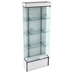 В-702 Витрина стеклянная с подсветкой