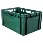 Ящик п/э 600х400х300 сплошной Е3 зеленый
