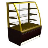 Кондитерская витрина Carboma ВХСв-0,9д Люкс