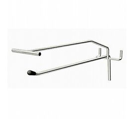 Крючок для перфорации 250мм с ценникодержателем