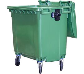 Мусорный контейнер п/э 770л. зелёный