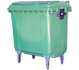 Мусорный контейнер МКТ 660 литров зеленый
