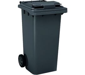 Мусорный контейнер п/э 240л (R) серый