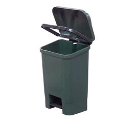 Мусорный контейнер полимерный 30л зелёный
