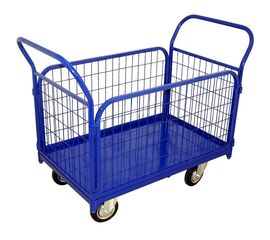 Тележка с сетчатыми бортами ТС 5 без колес