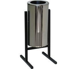 Урна опрокидывающаяся СЛ2-250Н (хром)