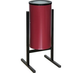 Урна металлическая СЛ2-250 (бордо)