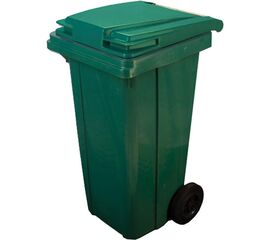 Мусорный контейнер MKТ 120 литров зеленый