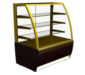 Кондитерская витрина Carboma ВХСв-1,3д Люкс