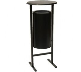 Урна металлическая СЛ-300 (черная)