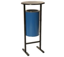 Урна металлическая СЛ-300 (синяя)