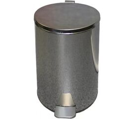 Урна с педалью 20 л хром