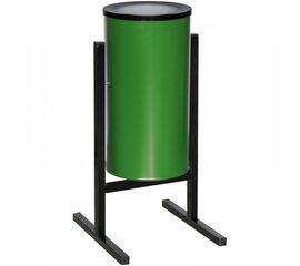Урна металлическая СЛ2-300 (зеленая)