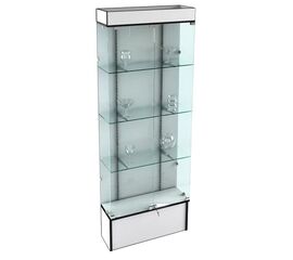 В-702 Витрина стеклянная с подсветкой