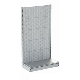 Cтеллаж пристенный перфорированный Нордика 1750(1250 мм) без полок