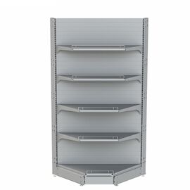 Cтеллаж угловой сплошной Нордика 2250 (1000 мм)