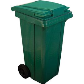 Мусорный контейнер п/э 240л (R) зелёный
