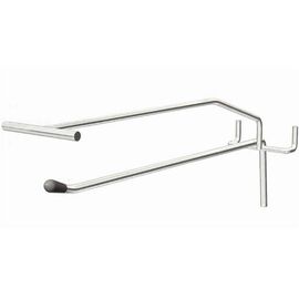 Крючок хром 250 мм с ценникодержателем (Интерна)