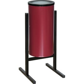 Урна металлическая СЛ2-250 (бордо)