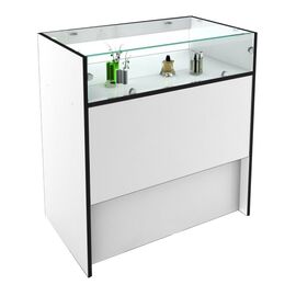 ПР-31 прилавок остекленный малый