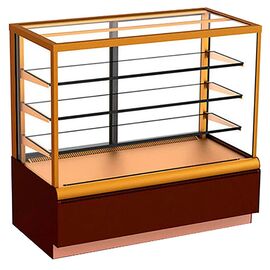 Кондитерская холодильная витрина Carboma Cube ВХСв-1,3д Люкс