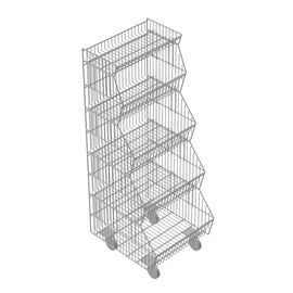 Стеллаж-горка сетчатый СК-01.02