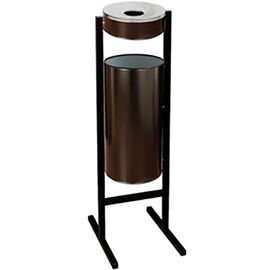 Урна металлическая СЛП-250 (черная)