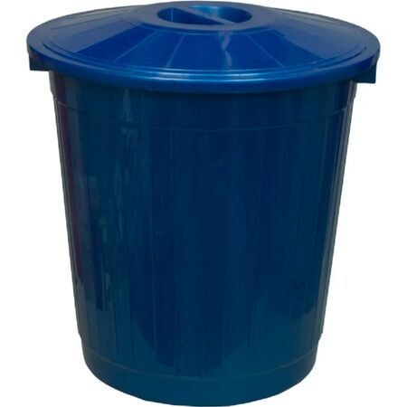 Бак с крышкой на 50 литров синий Бак с крышкой на 50 литров синий