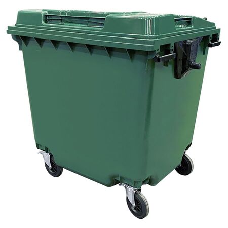 Мусорный контейнер MKТ 1100 литров зеленый Мусорный контейнер MKТ 1100 литров зеленый