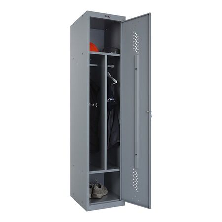 Шкаф металлический для одежды ML/LS-11-40D