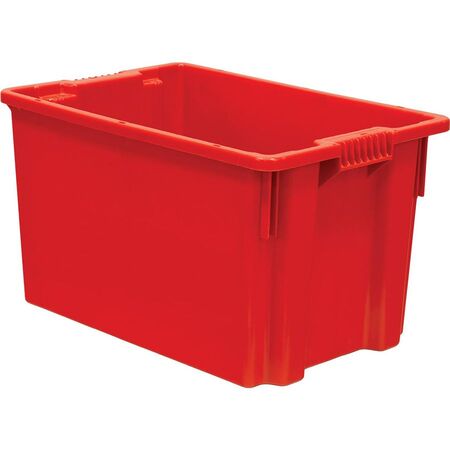 Ящик п/э 600х400х300 сплошной красный