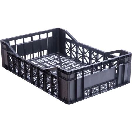 Ящик перфорированный 600х400х165 черный