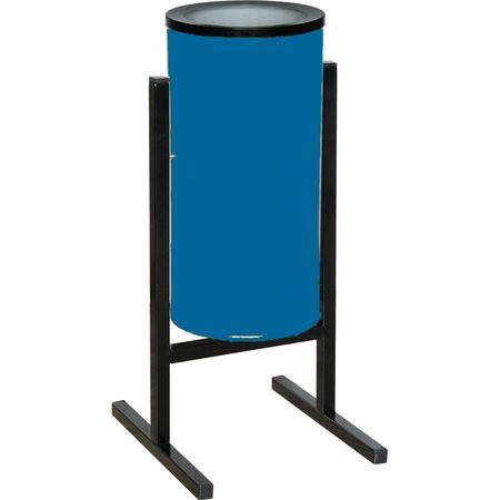 Урна металлическая СЛ2-250 (синяя)