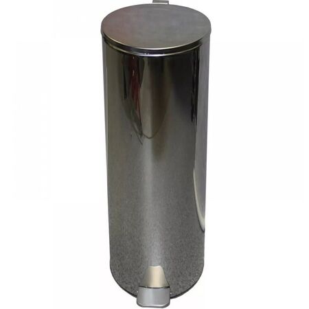 Урна с педалью 40 л хром Урна с педалью 40 л хром