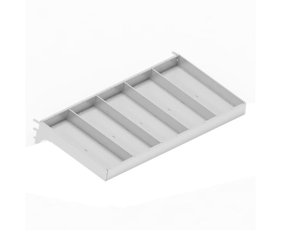 Лоток мелкий (сборный + 4 перегородки) 1000 мм
