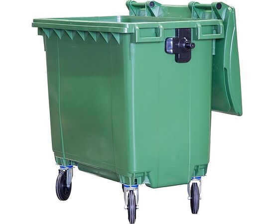 Мусорный контейнер п/э 770л. зелёный